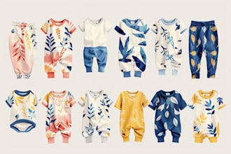 create tech pack for your babywear and kidswear collections