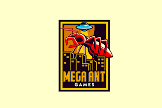 design glamorous mascot game company logo