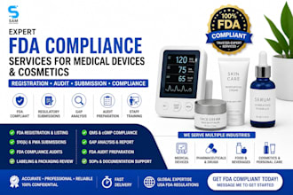 expert fda compliance services for medical devices  and cosmetics