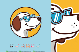 create a high quality vector mascot and character design