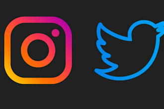 securely claim inactive usernames for twitter and instagram business username