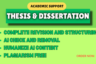 revise and humanize your thesis and dissertation