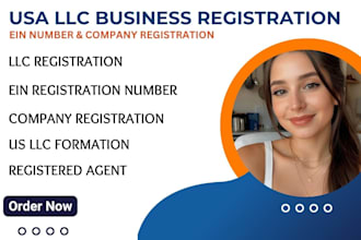 register US llc registration for non USA resident and  ein number
