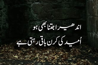 design viral urdu and english quote posts for instagram