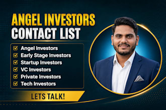 find angel investors venture capital and seed investors leads