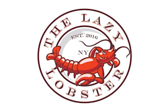 create a cool lobster related logo for a new outdoor eatery