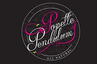 design monogram hard candy company logo