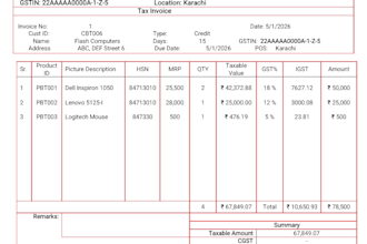 design professional and clean invoices in ms word