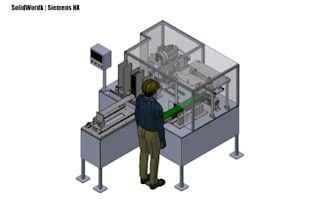 design 3d cad model, machine, mold, and jig using solidworks