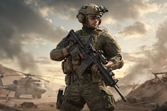 do military character design