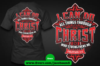 do custom tshirt design for you