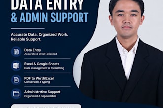 be your virtual assistant for admin tasks