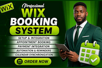 fix, build wix direct booking website with calender and payment for airbnb host