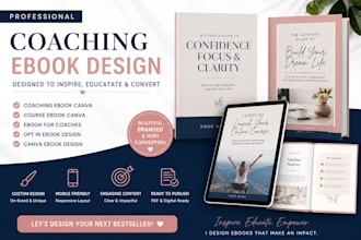 coaching ebook canva, course ebook canva, ebook for coaches, opt in ebook design