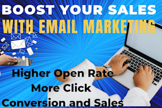 setup mailchimp email marketing automation, and landing page