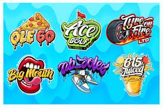 do design custom typography hand lettering logo