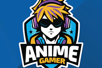 design an amazing custom mascot gaming logo for twitch and esports