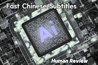 add english to chinese subtitles to your video
