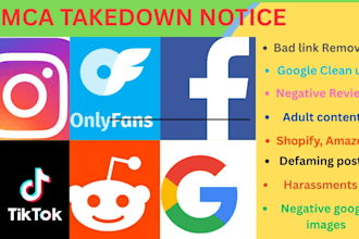 remove videos and posts from instagram, tiktok and facebook