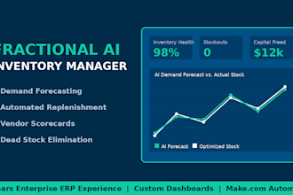 build an ai inventory system and be your fractional supply chain manager