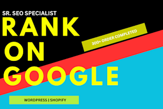 boost website on page SEO score and technical optimization