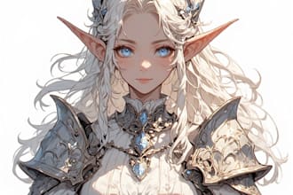 dnd character and dnd party character