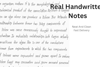 write neat handwritten letters, notes, and assignments