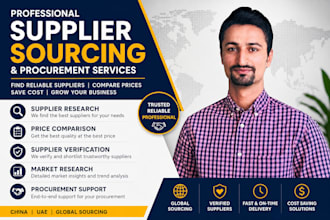 find verified china suppliers and handle complete product sourcing for you