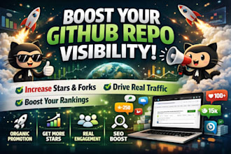 do your organic github promotion and boost your repo visibility
