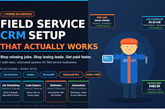 setup field service crm servicetitan jobber servicem8 housecall pro jobber crm