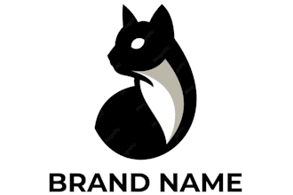 design pet, dog, cat, animal and veterinary clinic logo