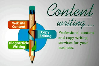 write articles and blog post