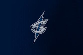 design syracuse lightning junior hockey logo