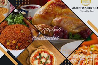 design wix catering chef website food service event booking restaurant website