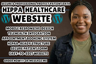 healthcare website telehealth website hipaa compliant site secure medical site