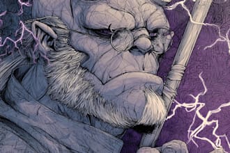 draw comic book illustration with comic book illustrator