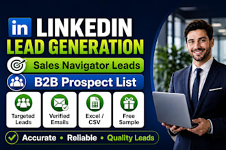 do linkedin lead generation and sales navigator leads list