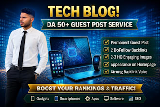 publish technology guest post with technology backlinks