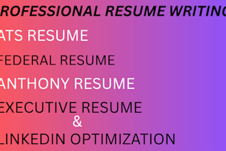 craft professional resume writing ats resume executive and  anthony resume