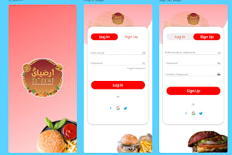 design a modern food delivery mobile app UI UX in figma