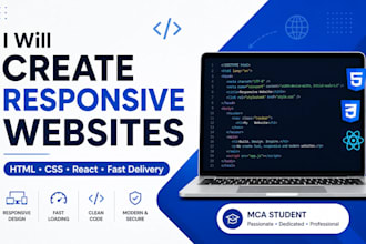 design a simple website using HTML CSS and react nodejs