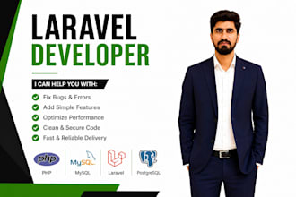 fix PHP laravel errors, bugs and issues in your web app