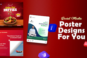 do social media poster desgins