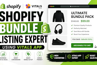 do converting shopify product bundle using vitals bundle mix and match bundle