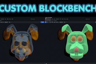 make high quality models in blockbench