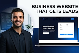 build modern business website that converts visitors into leads