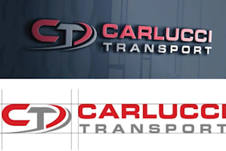 design best truck, dispatcher, transport, and logistics logo