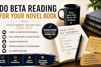do beta reading for your novel book
