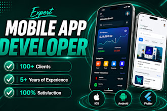 build mobile app ios app development flutter app developer