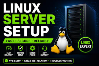 setup, fix and troubleshoot linux server issues